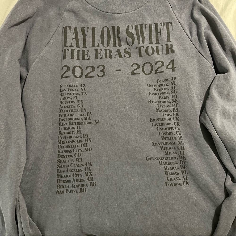 Taylor swift eras tour hoodie